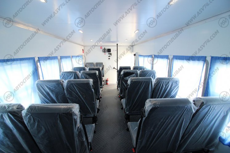 Вахтовый автобус Урал 4320-1912-60, 20 мест с грузовым отсеком 9