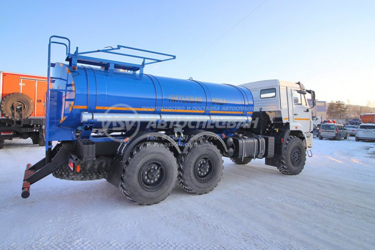 Автоцистерна АЦПТ-10 на шасси КамАЗ 43118-3973-50 2