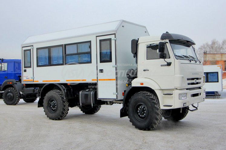 Вахтовый автобус КАМАЗ 43502-3036-66, 20 мест (скосы) 0