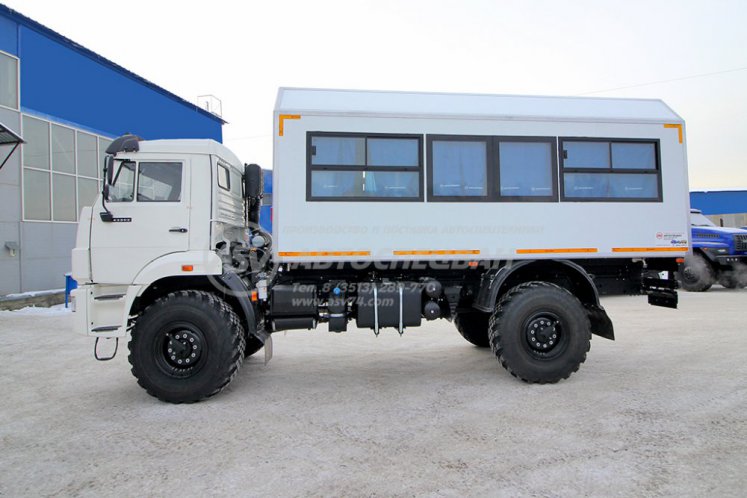Вахтовый автобус КАМАЗ 43502-3036-66, 20 мест (скосы) 2