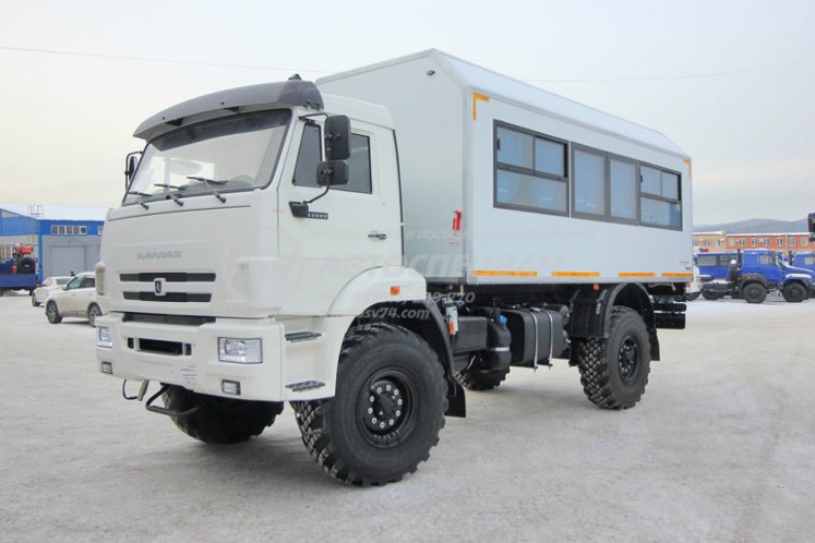 Вахтовый автобус КАМАЗ 43502-3036-66, 20 мест (скосы) 3
