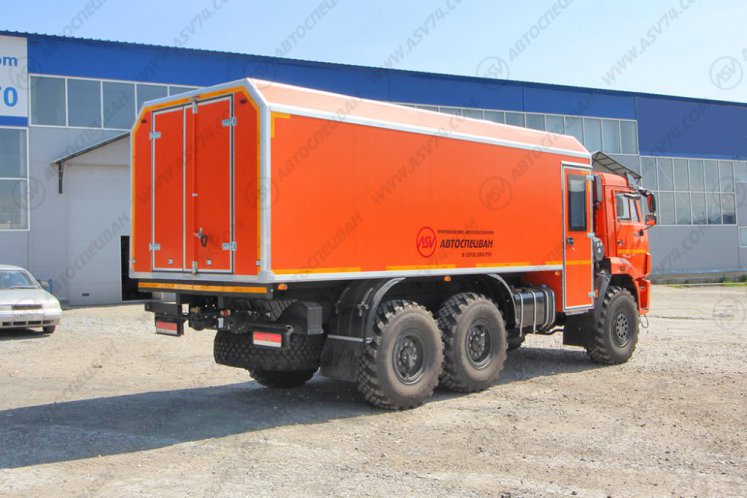 ГПА Камаз 43118-3027-50 с грузовым отсеком 2