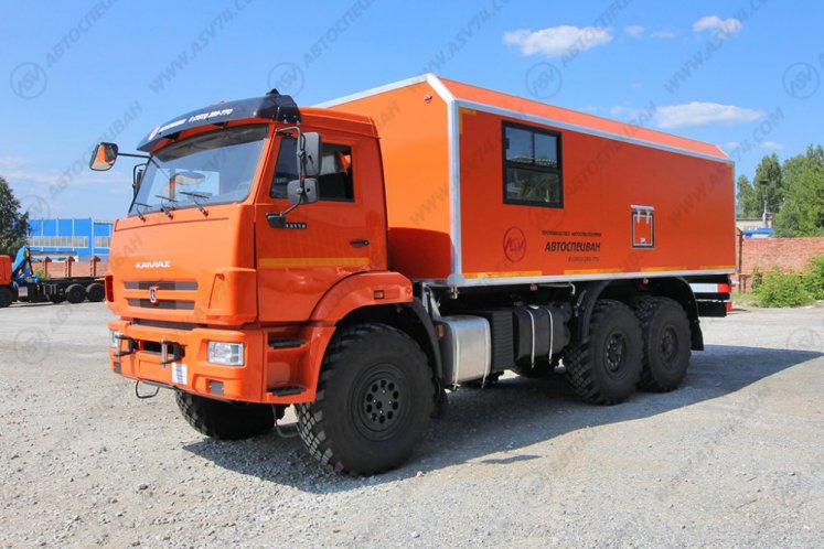 ГПА Камаз 43118-3027-50 с грузовым отсеком 1