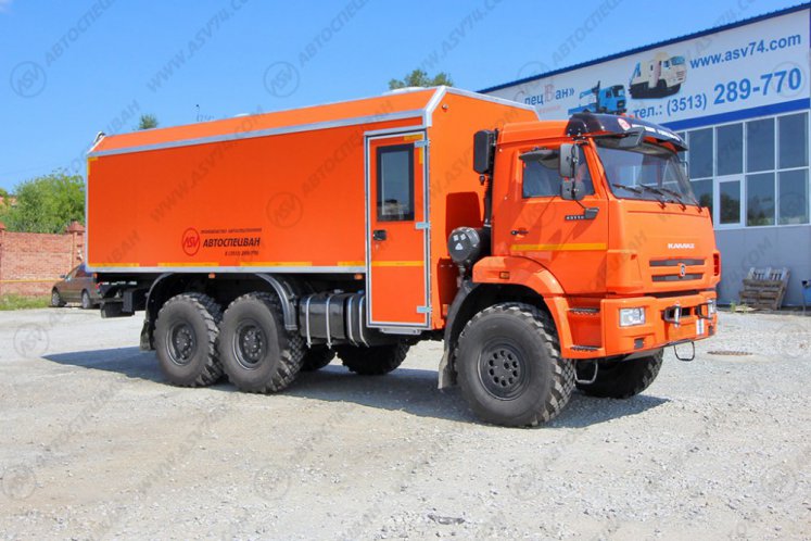 ГПА Камаз 43118-3027-50 с грузовым отсеком 0