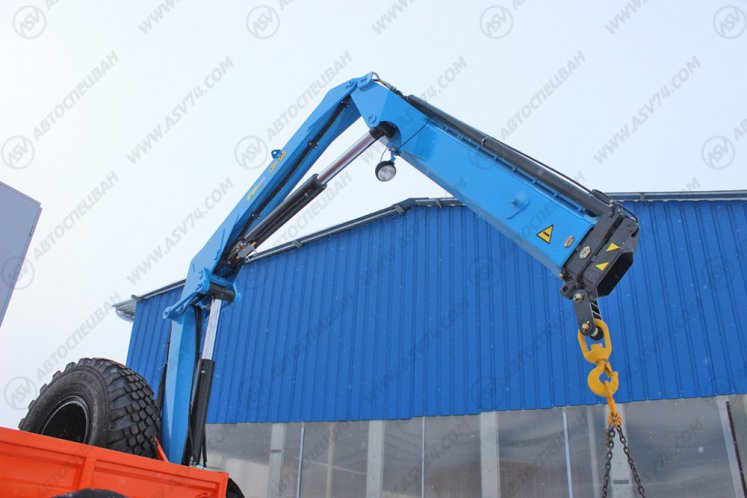 Агрегат ремонта и обслуживания качалок АРОК КАМАЗ 43118-3027-50 с КМУ ИМ-95 5