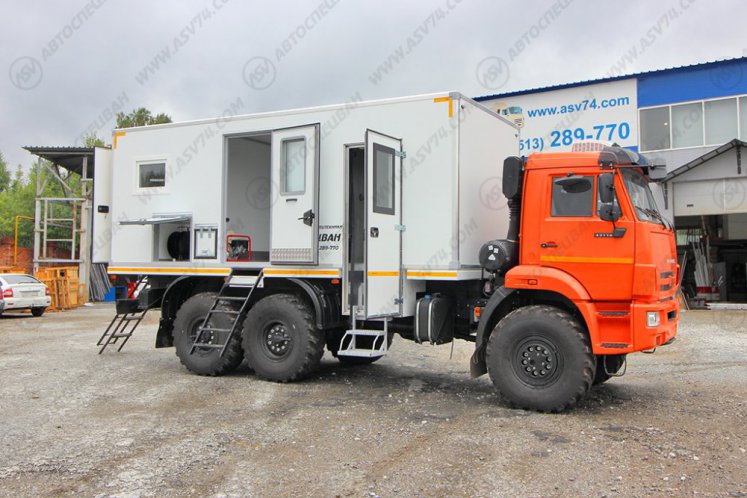 Передвижная мастерская ПАРМ КамАЗ 43118-3027-50 1