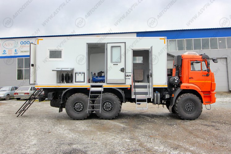 Передвижная мастерская ПАРМ КамАЗ 43118-3027-50 2