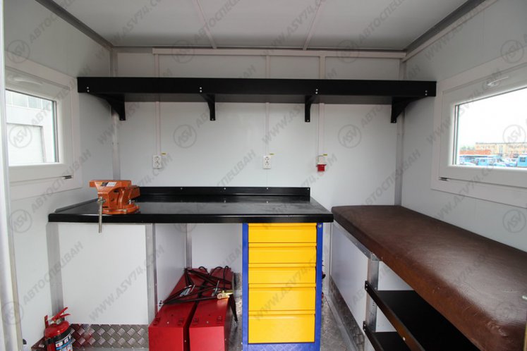 Передвижная мастерская ПАРМ КамАЗ 43118-3027-50 7