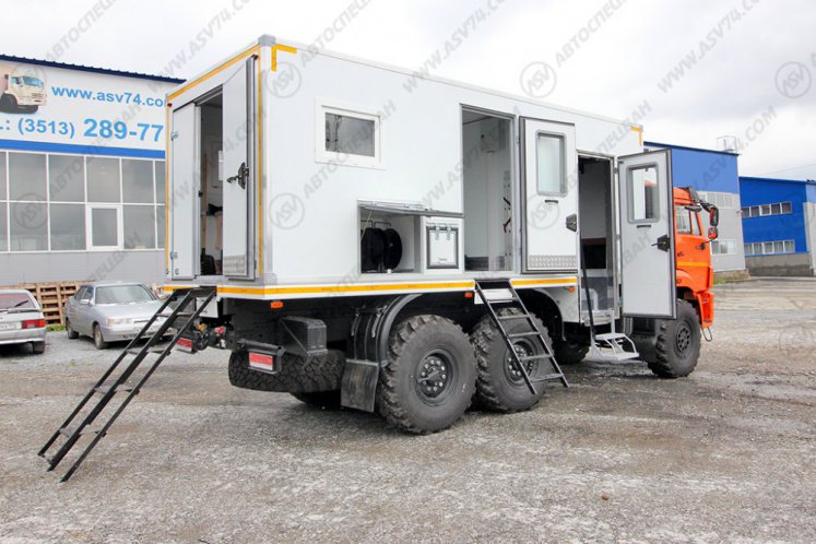 Передвижная мастерская ПАРМ КамАЗ 43118-3027-50 5