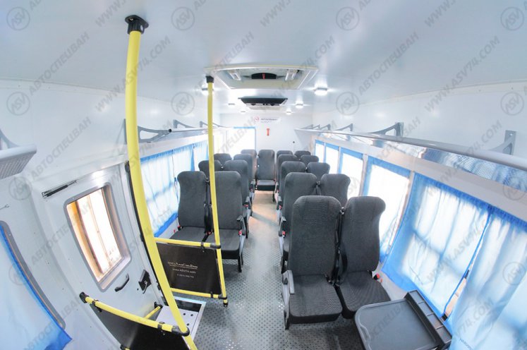 Вахтовый автобус Iveco Cargo MLL150E28WS со спальником, 22 места 5