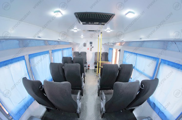 Вахтовый автобус Iveco Cargo MLL150E28WS со спальником, 22 места 6