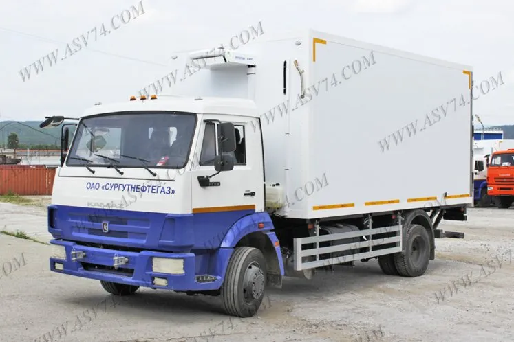 Изотермический фургон КАМАЗ 4308-3013-24 c ХОУ и гидробортом 0