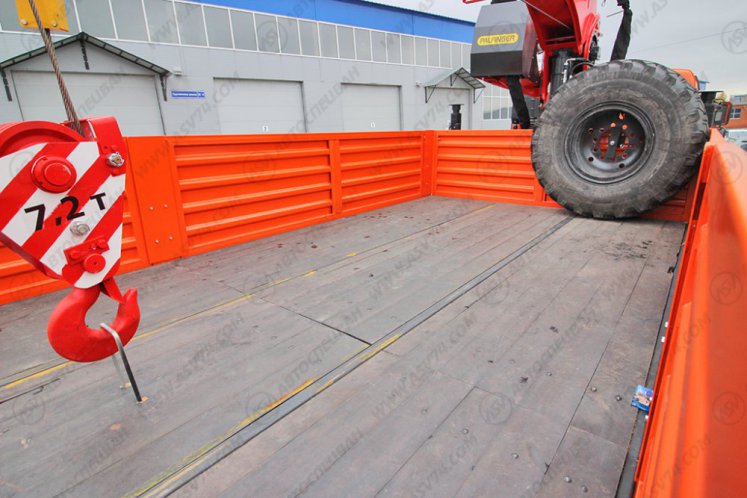 Бортовой автомобиль КАМАЗ 43118-3090-50 с КМУ ИТ-180 (тросовый) 4