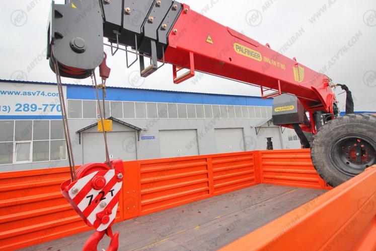 Бортовой автомобиль КАМАЗ 43118-3090-50 с КМУ ИТ-180 (тросовый) 12