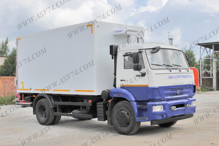 Изотермический фургон КамАЗ 43253-3010-69(G5) c ХОУ и гидробортом 0