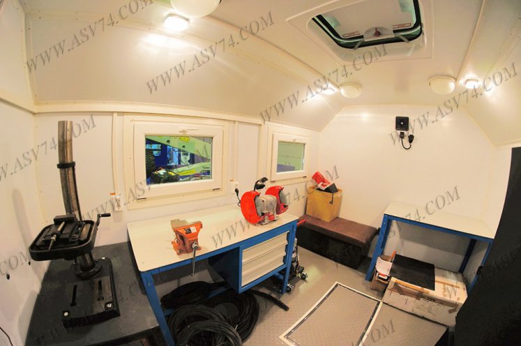 Агрегат ремонта и обслуживания качалок АРОК Урал 4320 с КМУ ИМ-50 6