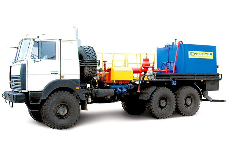 Установка насосная для цементирования скважин СИН 35.64 на шасси МАЗ-6317F9 0