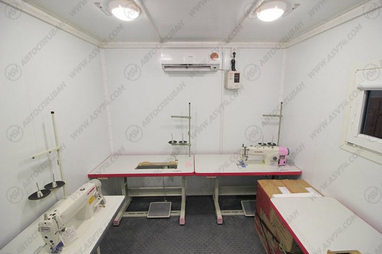 Передвижной мобильный комплекс на шасси Камаз 43253-69(G5) с вагон-домом 15