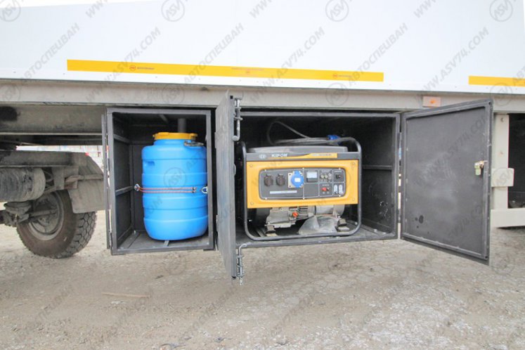 Передвижной мобильный комплекс на шасси Камаз 43253-69(G5) с вагон-домом 18