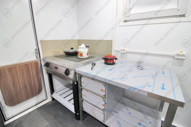 Передвижной мобильный комплекс на шасси Камаз 43253-69(G5) с вагон-домом 11