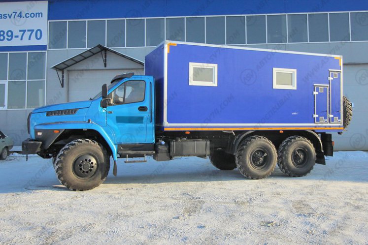 Передвижная мастерская ПАРМ АСВ 7722G4-10 Урал-NEXT4320-6952-72(Е5)Г38 с отсеком для перевозки людей 5