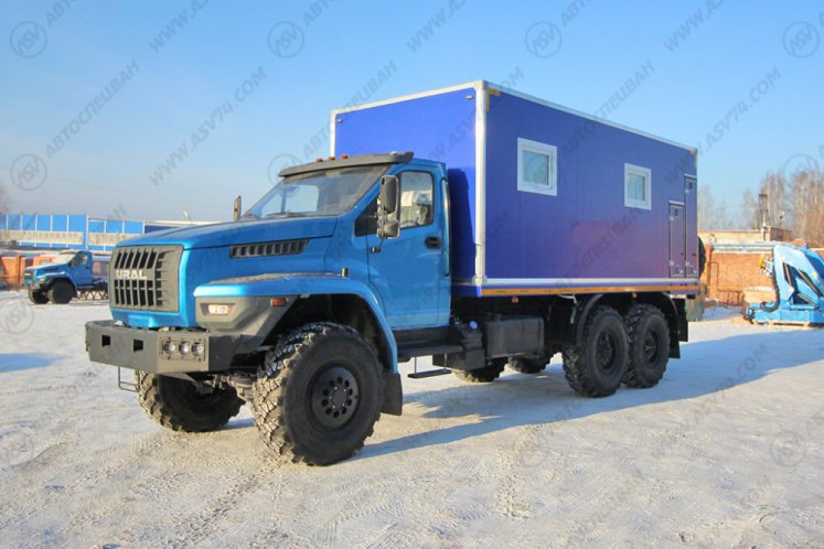Передвижная мастерская ПАРМ АСВ 7722G4-10 Урал-NEXT4320-6952-72(Е5)Г38 с отсеком для перевозки людей 3