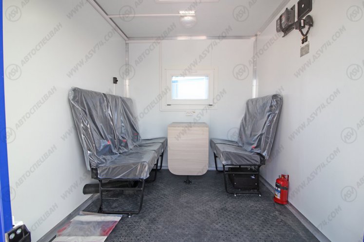 Передвижная мастерская ПАРМ АСВ 7722G4-10 Урал-NEXT4320-6952-72(Е5)Г38 с отсеком для перевозки людей 10