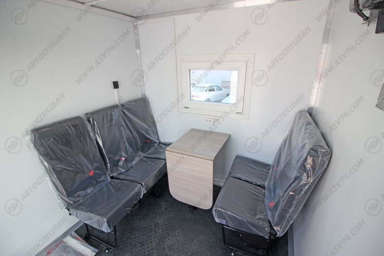 Передвижная мастерская ПАРМ АСВ 7722G4-10 Урал-NEXT4320-6952-72(Е5)Г38 с отсеком для перевозки людей 11