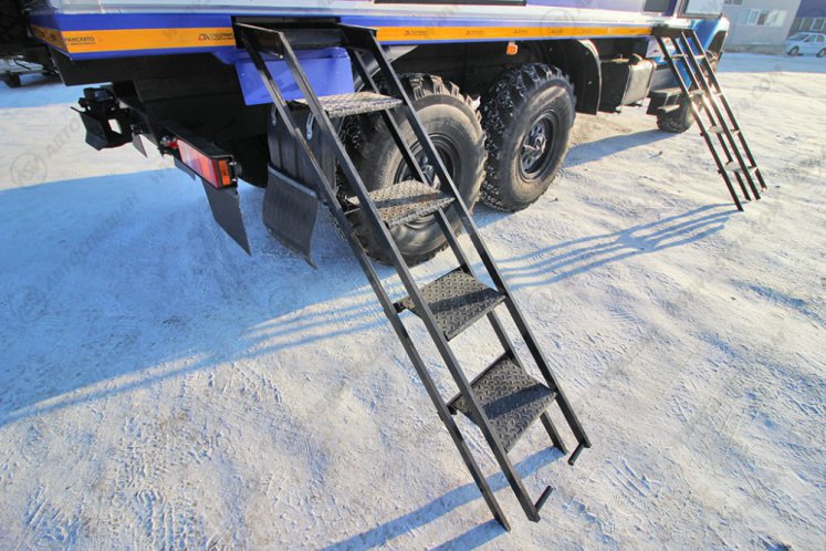 Передвижная мастерская ПАРМ АСВ 7722G4-10 Урал-NEXT4320-6952-72(Е5)Г38 с отсеком для перевозки людей 12