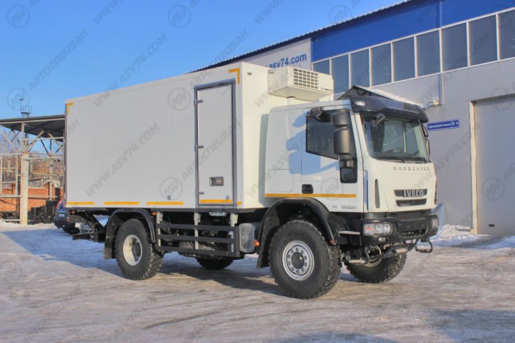 Изотермический фургон Iveco Cargo MLL150E28WS с мультитемпературной перегородкой, ХОУ, гидробортом 0