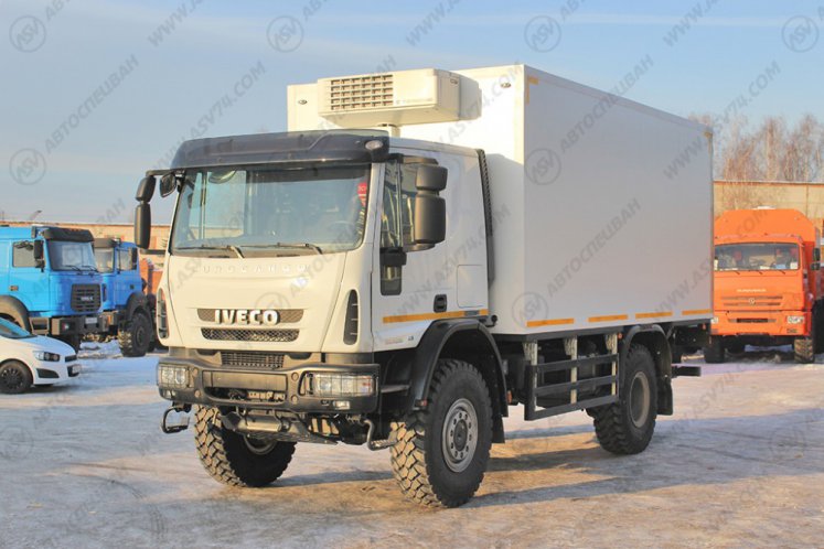 Изотермический фургон Iveco Cargo MLL150E28WS с мультитемпературной перегородкой, ХОУ, гидробортом 1