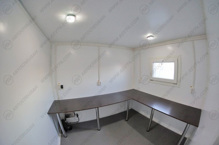 Передвижной учебный центр на шасси Камаз 65115 Нефаз 8332 с вагон-домом 8