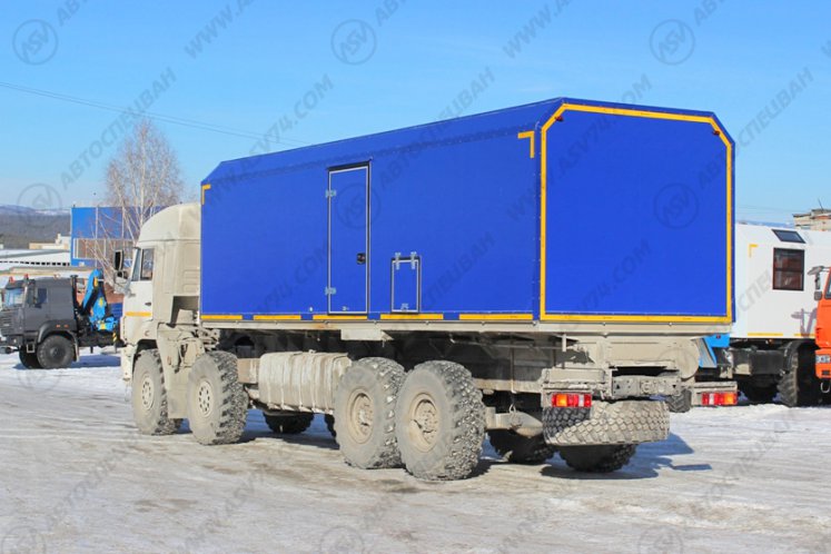 Паропромысловая установка ППУ 3500 на шасси КАМАЗ-63501-52 1