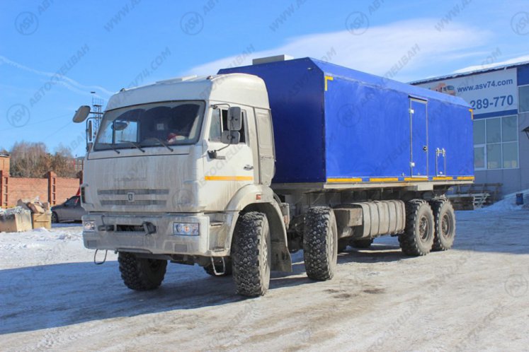 Паропромысловая установка ППУ 3500 на шасси КАМАЗ-63501-52 0