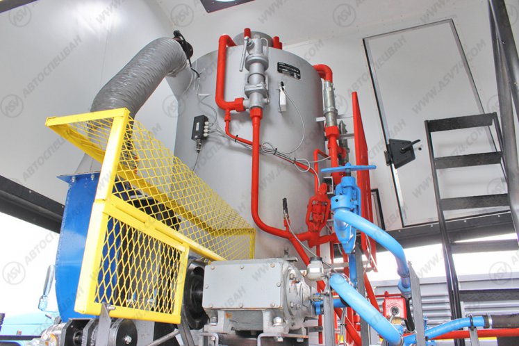 Паропромысловая установка ППУ 1600/100 на шасси КАМАЗ 43118 5