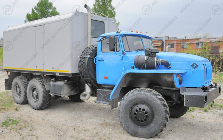 ППУА 1600/100 с на шасси Урал 4320-1912-60Е5 0
