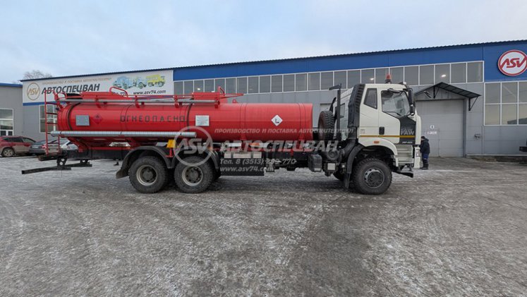 Автотопливозаправщик АТЗ-18 FAW 6x4 1