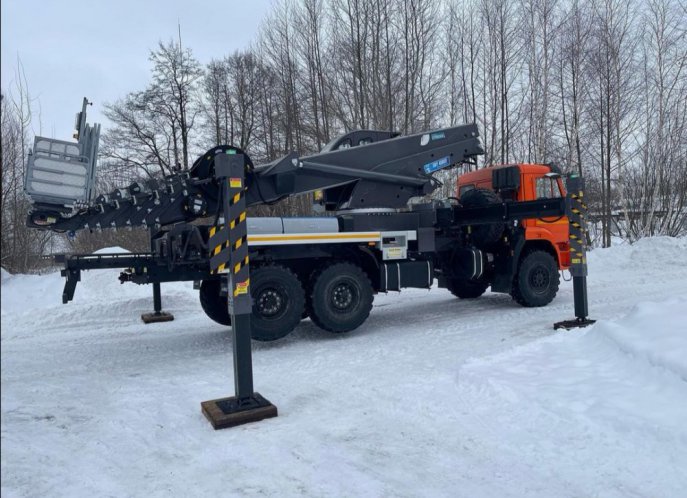 Автогидроподъемник HORYOHG SKY450SF на шасси КамАЗ-43118 10