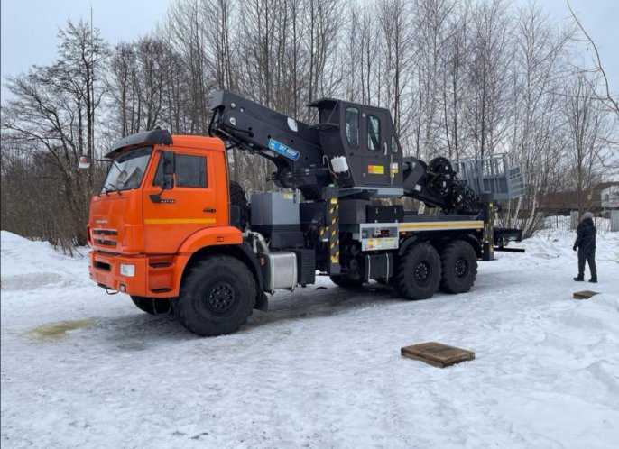 Автогидроподъемник HORYOHG SKY450SF на шасси КамАЗ-43118 14