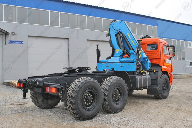 Седельный тягач КАМАЗ 43118-46 (53504-46) с КМУ ИМ-180 2