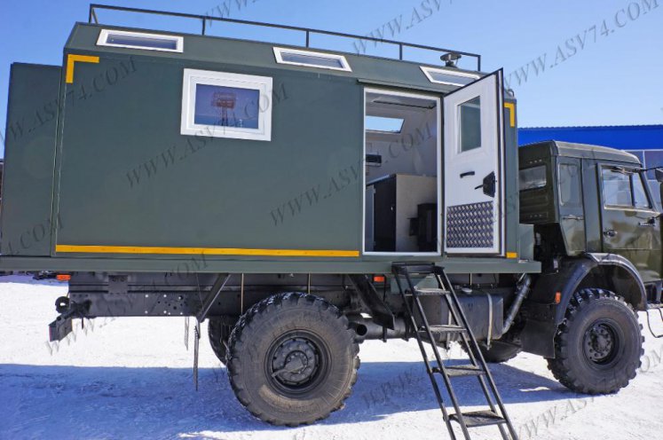 Автомобиль для охоты Камаз 43501 3