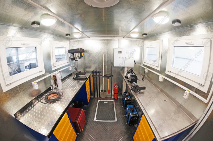 Сварочно-труборезная мастерская КамАЗ 43118-3078-46 3