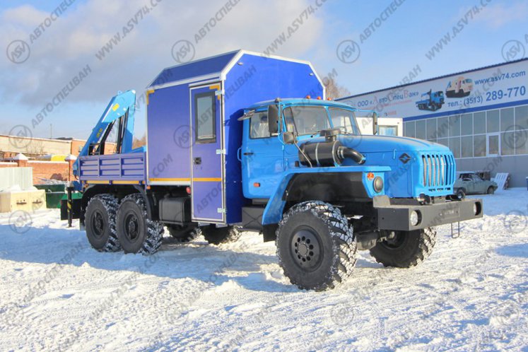 ГПА Урал 4320-1912-60Е5 с КМУ ИМ-50 0