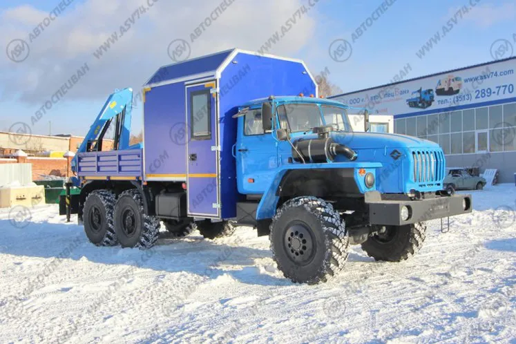 ГПА Урал 4320-1912-60Е5 с КМУ ИМ-50 0