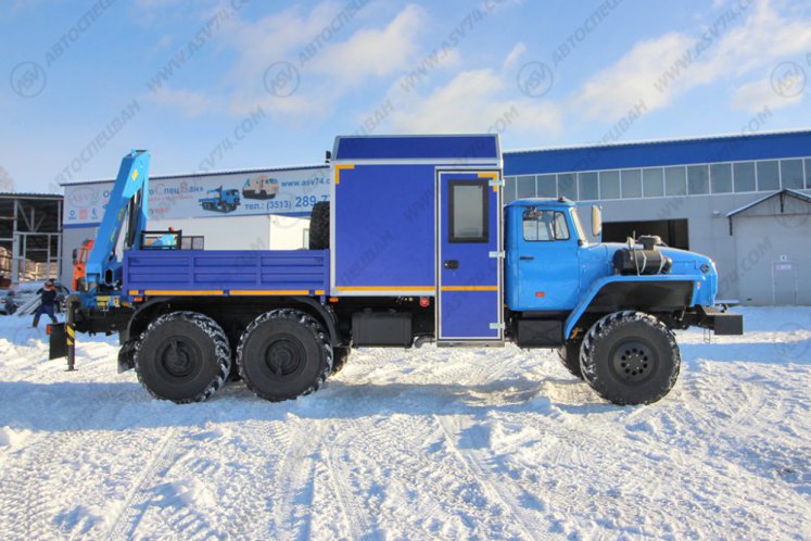 ГПА Урал 4320-1912-60Е5 с КМУ ИМ-50 1