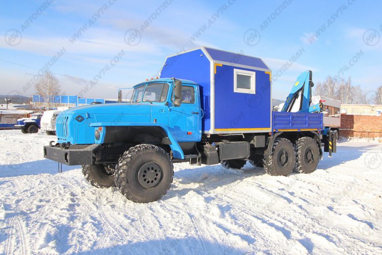 ГПА Урал 4320-1912-60Е5 с КМУ ИМ-50 3