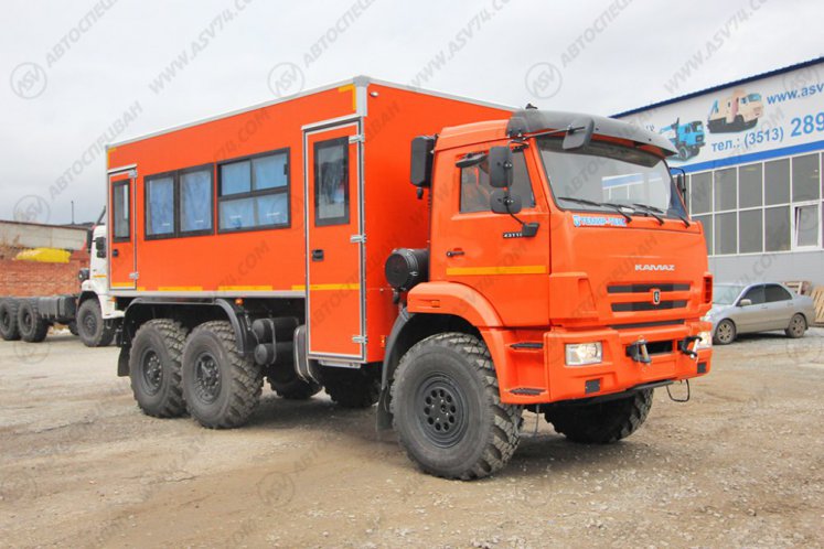 Вахтовый автобус КАМАЗ 43118-3011-50, 20 мест 0