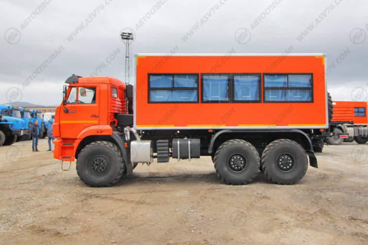 Вахтовый автобус КАМАЗ 43118-3011-50, 20 мест 4