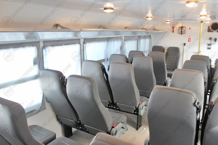 Вахтовый автобус АСВ 7721 LUXE КАМАЗ 43118-3078-46, 26 мест 9