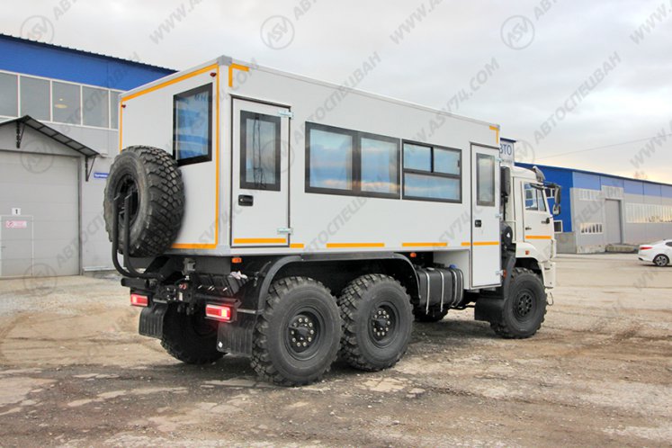 Вахтовый автобус АСВ 7721 КАМАЗ 43118-3027-50, 20 мест 2